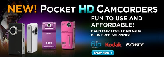 Pocket HD Camcorders