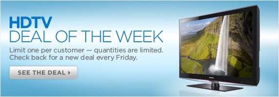 HDTV Deal of the week