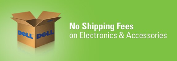 No Shipping Fees on Dell Electronics, TVs, Printer, Monitors, and Digital Cameras