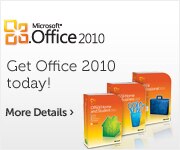 Get Office 2010 today!