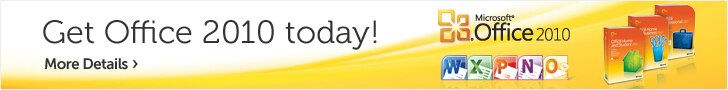 Get Office 2010 today!