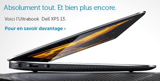 Voici l'Ultrabook Dell XPS 13