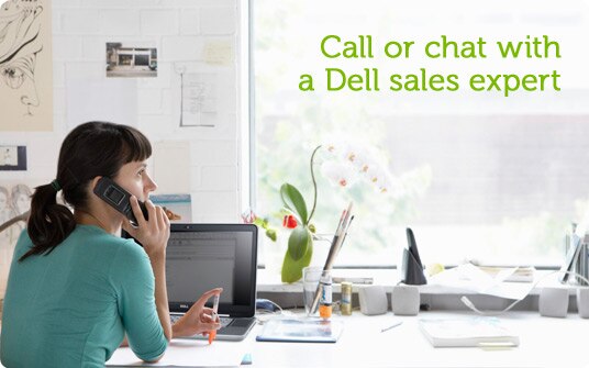 Call or chat with a Dell expert