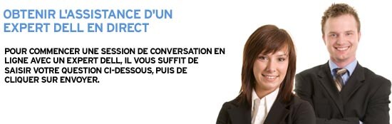 Obtenir l'assistance d'un expert Dell en direct