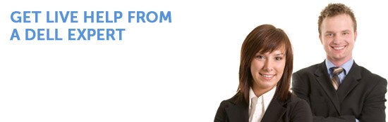 Get Live help from a dell expert