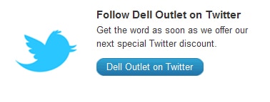 Follow Dell Outlet on Twitter