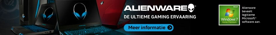 Alienware beveelt legitieme Microsoft software aan.