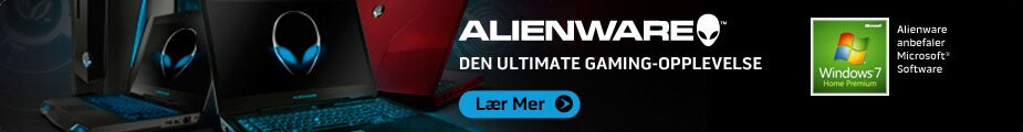 Alienware anbefaler Microsoft Software