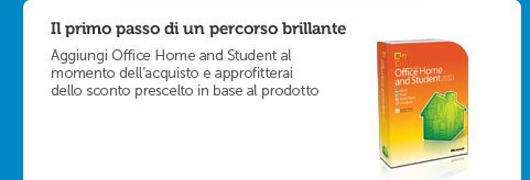 Il primo passo di un percorso brillante