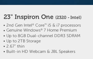 Inspiron All-in-One Computers