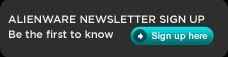 ALIENWARE NEWSLETTER SIGN UP 