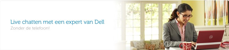 Bellen of chatten met een Dell-expert