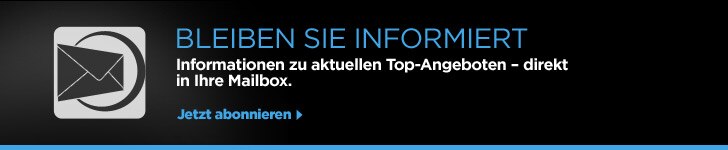 Informationen zu aktuellen Top-Angeboten – direkt in Ihre Inbox.