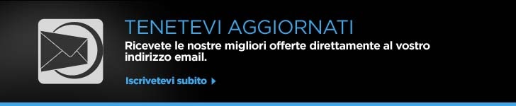 Ricevete le nostre migliori offerte direttamente nella vostra casella di posta elettronica.