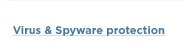 Virus & Spyware protection
