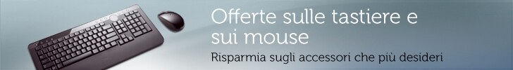 Offerte sulle tastiere e sui mouse