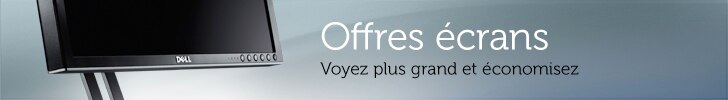Offres sur les écrans