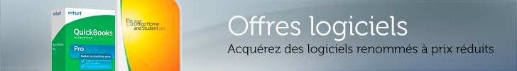 Offres sur les logiciels