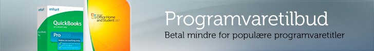 Tilbud på programvare