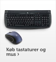 Tilbud på tastatur og mus