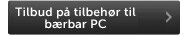 Tilbud på tilbehør til bærbar PC