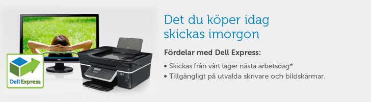 Det du köper idag skickas imorgon