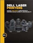 Brochure over laserprinters