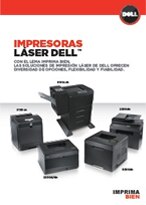 Folleto de impresoras láser
