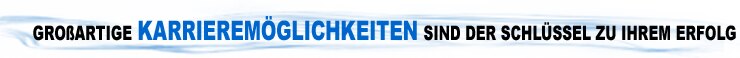 Grobartige Karrieremöglichkeiten sind der schlüssel zu ihrem erflog.