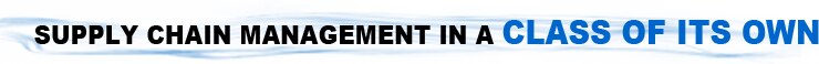 Supply chain management in a class of its own.
