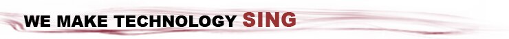 We Make Technology Sing.