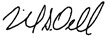 Michael Dell's Signature