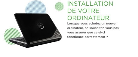 Installation de l’ordinateur