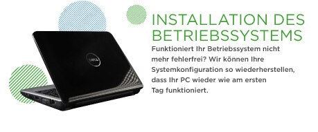 Installation des Betriebssystems