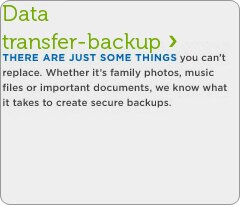 Data transfer-backup