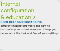 Internet configuration & education