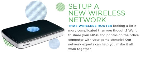 PC Setup with Wireless Network