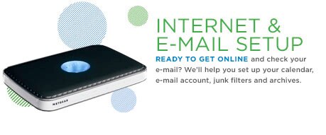 Internet & E-mail Setup
