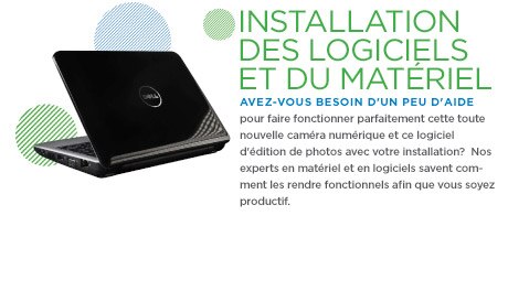Installation des logiciels et du matériel