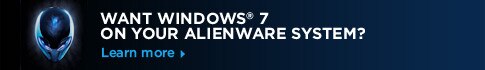 Want Windows 7 on your Alienware system?