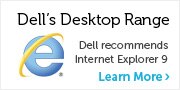 Dell recommends Internet Explorer 9