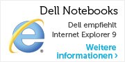 Dell empfiehlt Internet Explorer 9