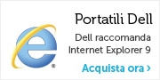 Dell raccomanda Internet Explorer 9