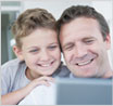 Review your kid's profile or blog