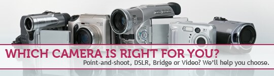 Which camera is right for you?
