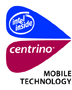 Intel Centrino logo Intel Centrino logo