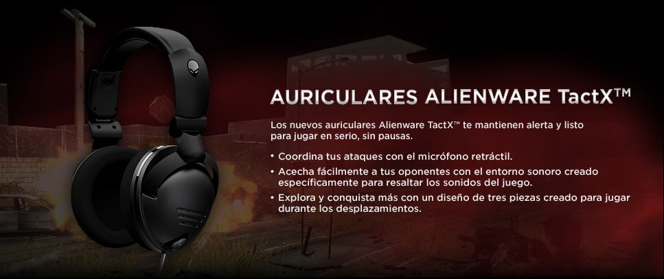 Auriculares Alienware TactX™