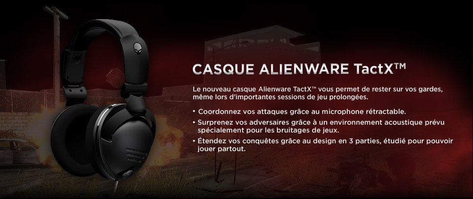 Casque Alienware TactX™