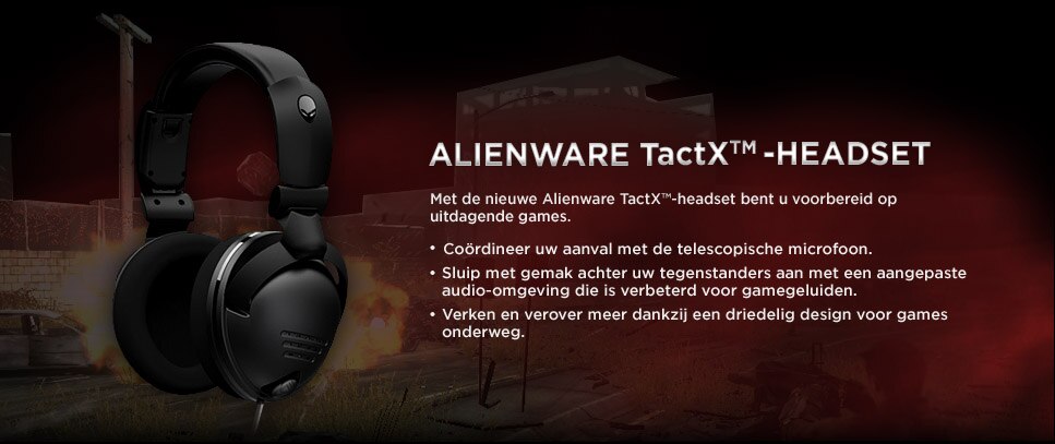 Alienware TactX™-headset