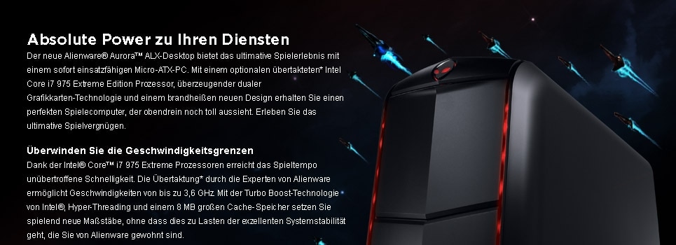 Alienware Aurora ALX-Desktop - absolute Power